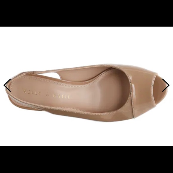 EUC Kelly & Katie “KK-Nerani” faux snakeskin platform peep toe pump, size 6-1/2 - Picture 12 of 12